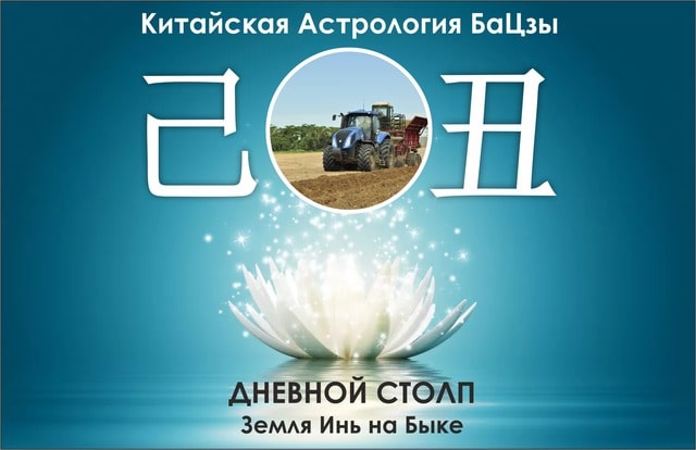 столп ба цзы земля инь на быке